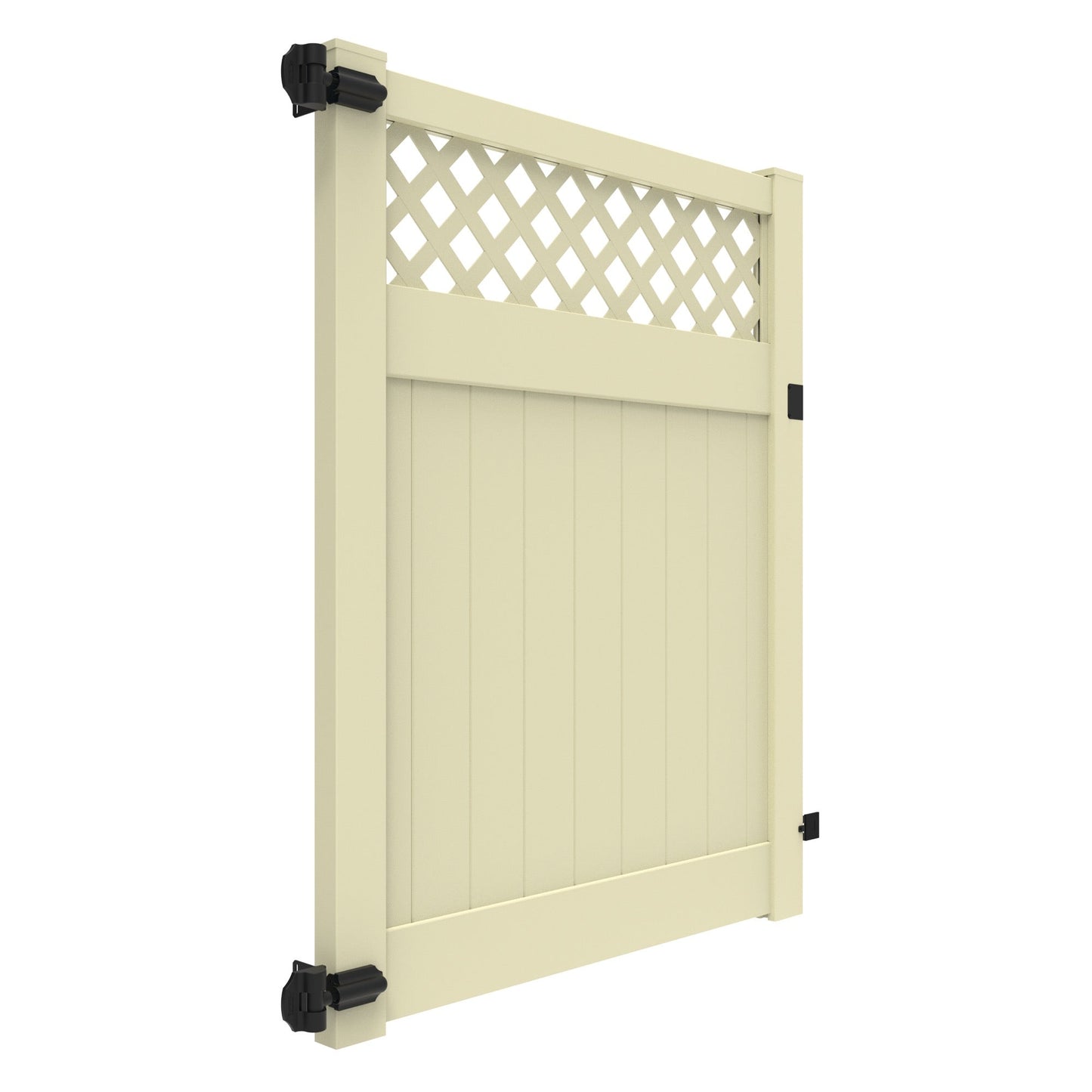 Tybee Home Series - Drive Gate - 6' x 58"-Vinyl Fence Gates-ActiveYards-FenceCenter