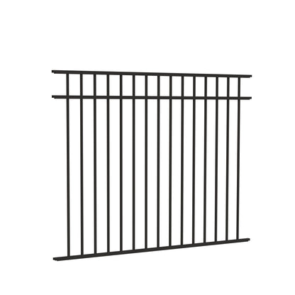 Princeton DR Harbor Series - Fence Panel - 4½' x 6' Drop Rail-Aluminum Fence Panels-ActiveYards-FenceCenter