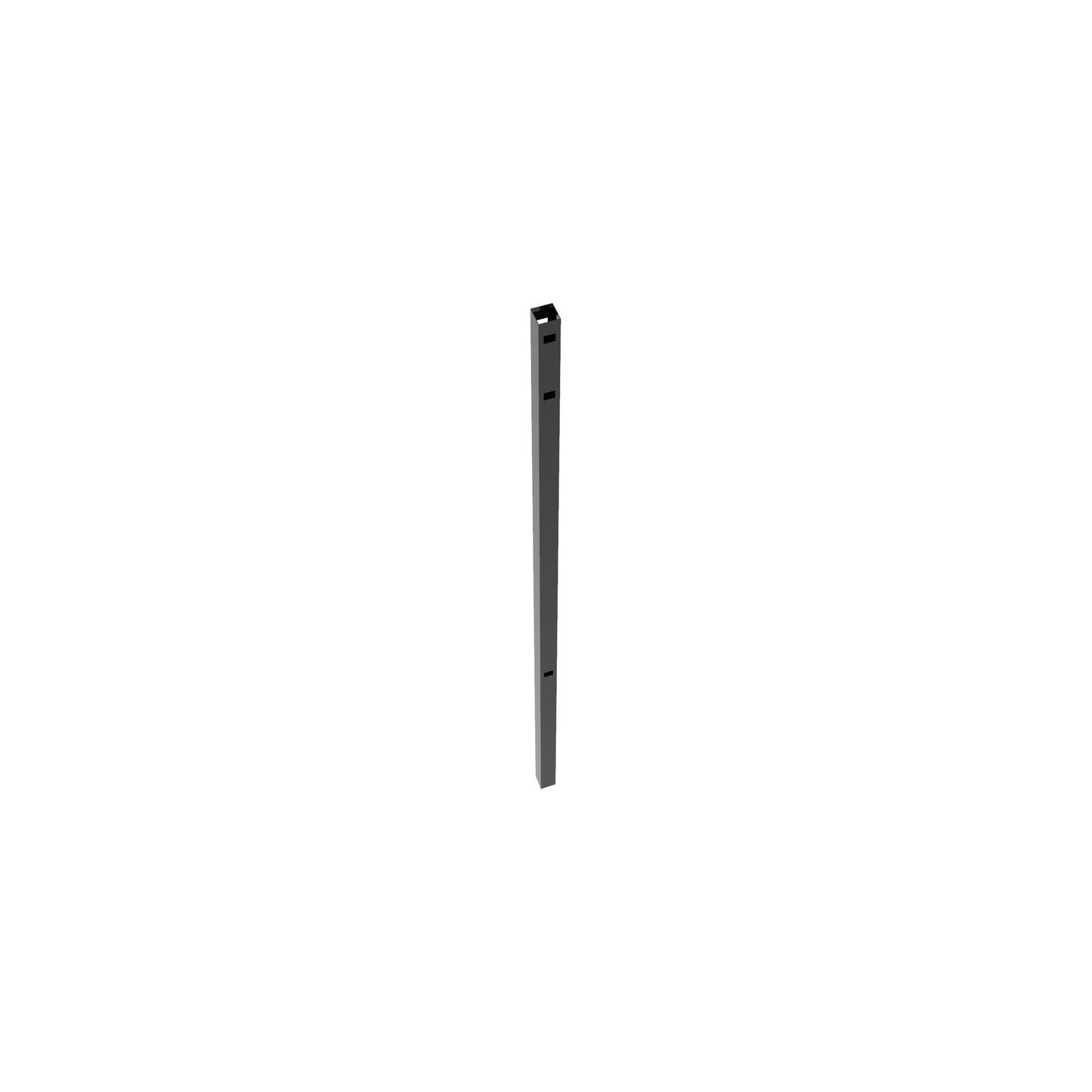 Line Post - 2" x 2" x 82" (H)-Aluminum Fence Posts-ActiveYards-FenceCenter