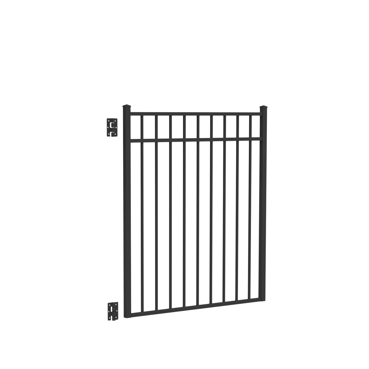 Princeton DR Harbor Series - Straight Gate - 4½' x 4'-Aluminum Fence Gates-ActiveYards-FenceCenter