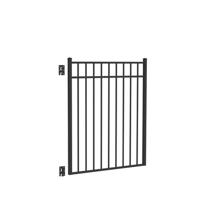 Princeton DR Harbor Series - Straight Gate - 4½' x 4'-Aluminum Fence Gates-ActiveYards-FenceCenter