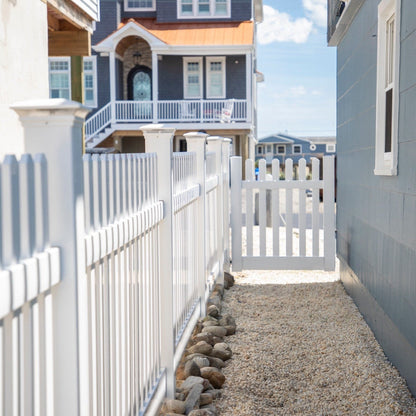 Rockport Haven Series - Fence Panel - 4' x 8'-Vinyl Fence Panels-ActiveYards-White-FenceCenter