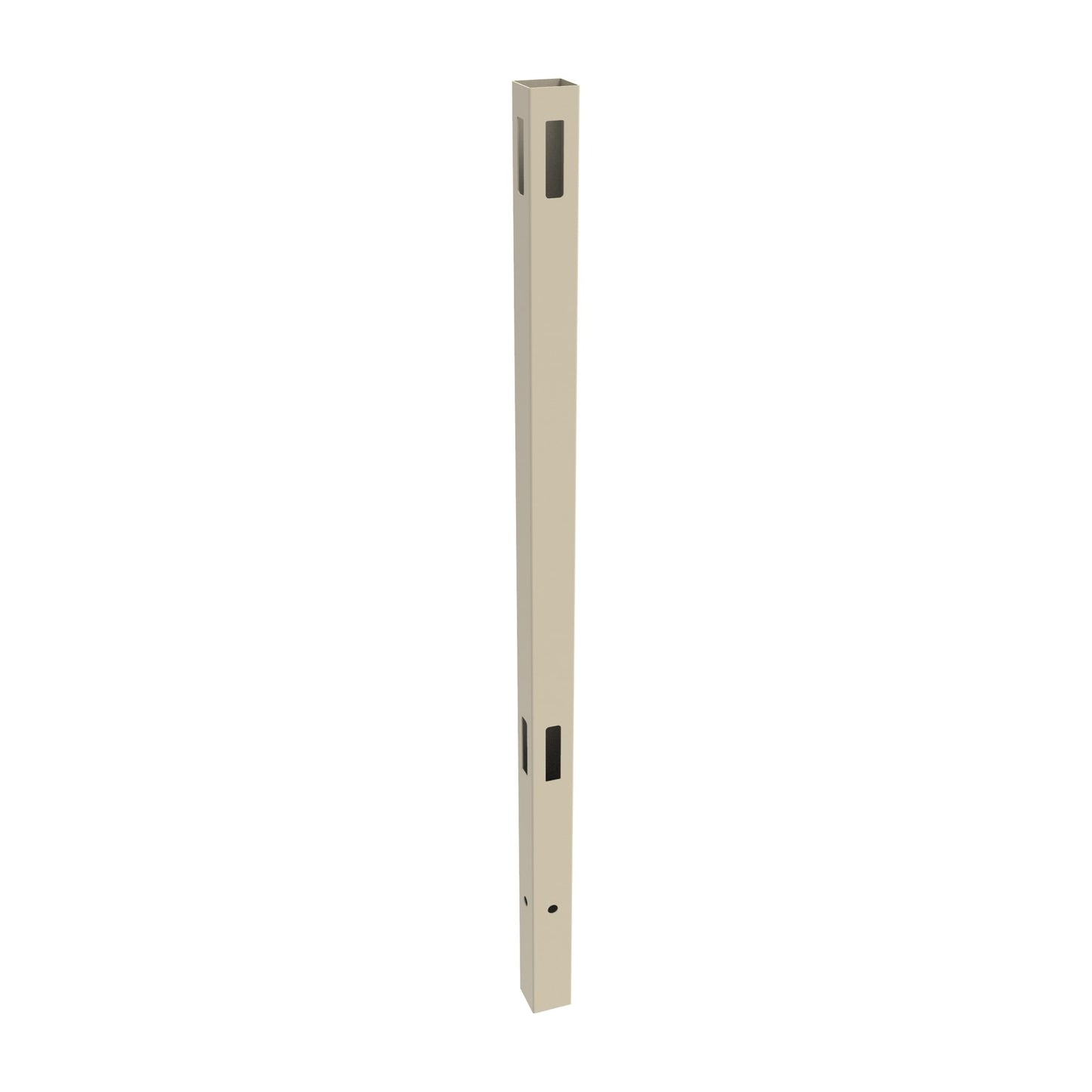 Corner Post (QQ) - 5" x 5" x 108"-Vinyl Fence Posts-ActiveYards-Sand-FenceCenter