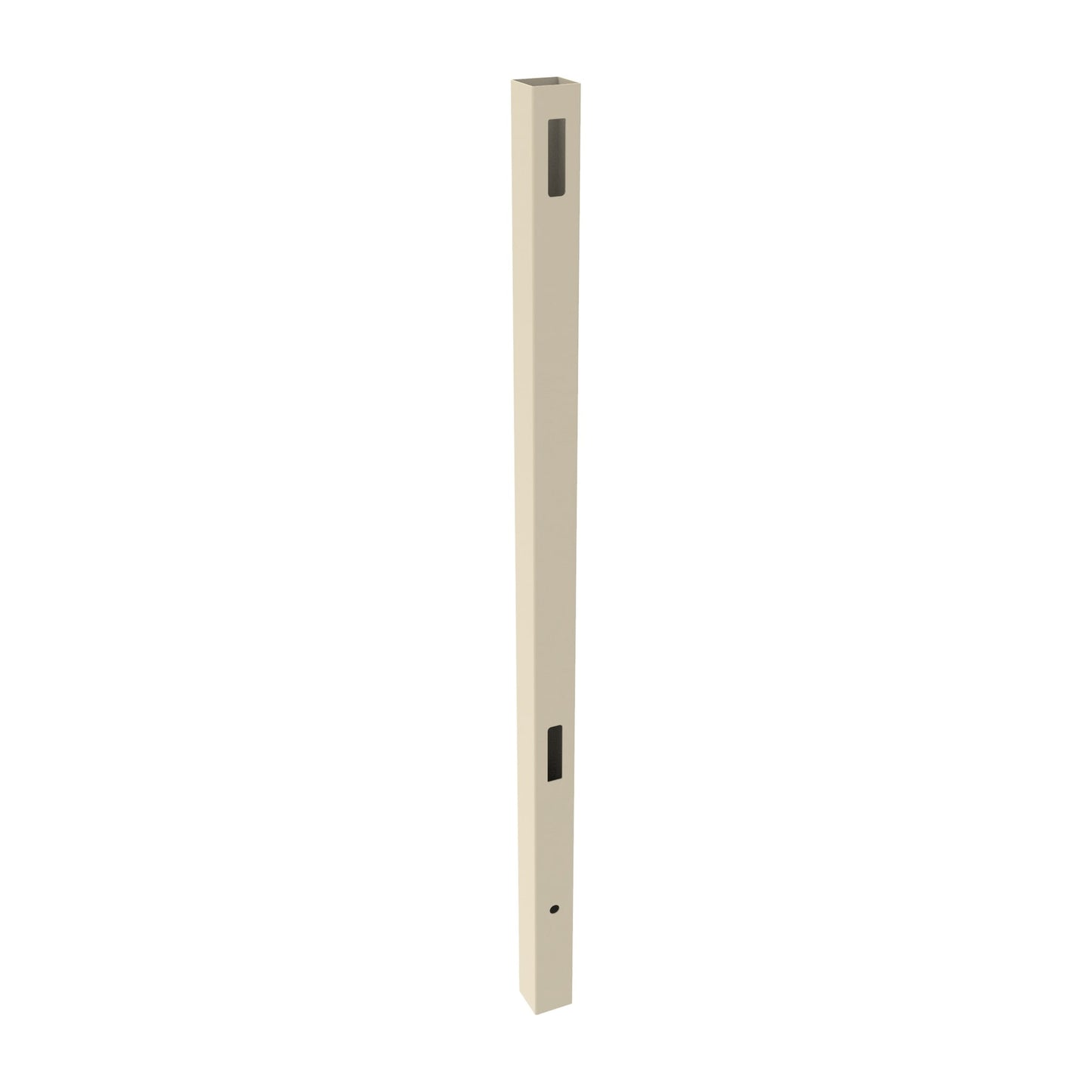 End Post (QQ) - 5" x 5" x 108"-Vinyl Fence Posts-ActiveYards-Sand-FenceCenter
