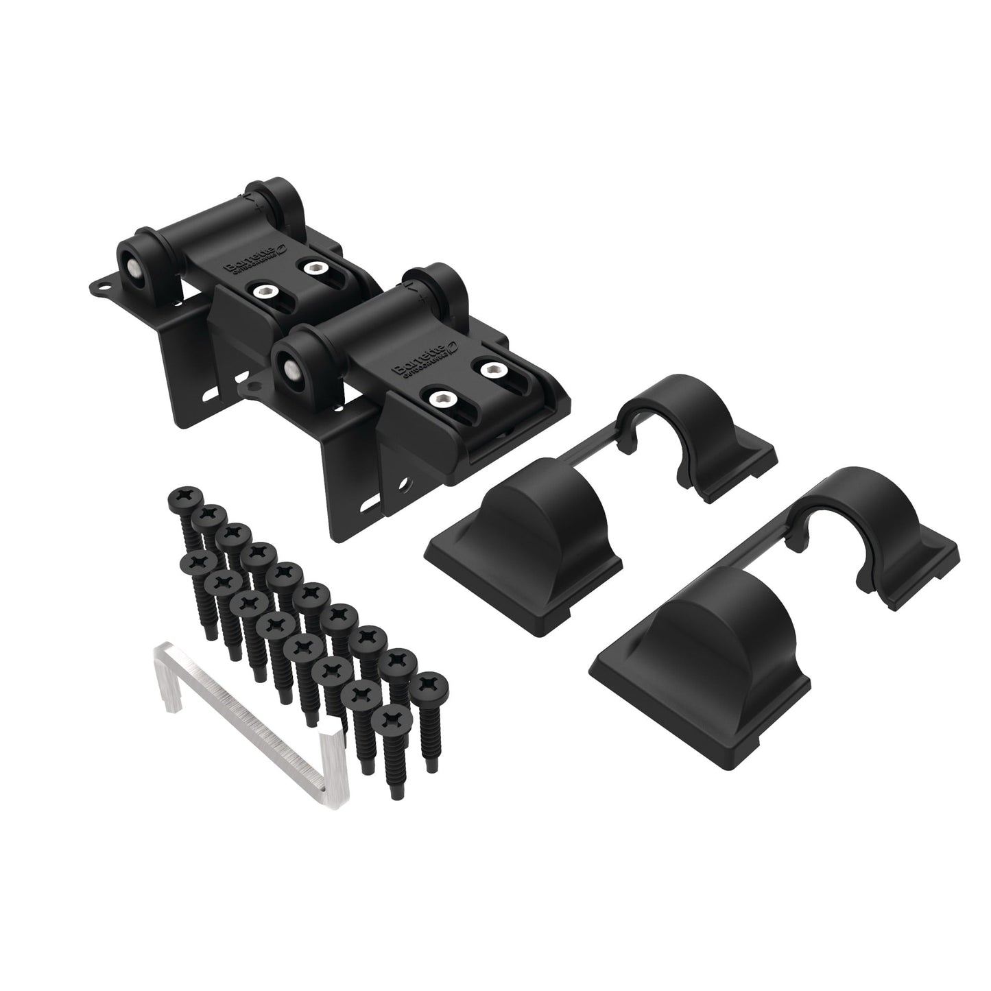 Modern Wrap Hinge - Standard-Hinges-BOL Hardware-FenceCenter