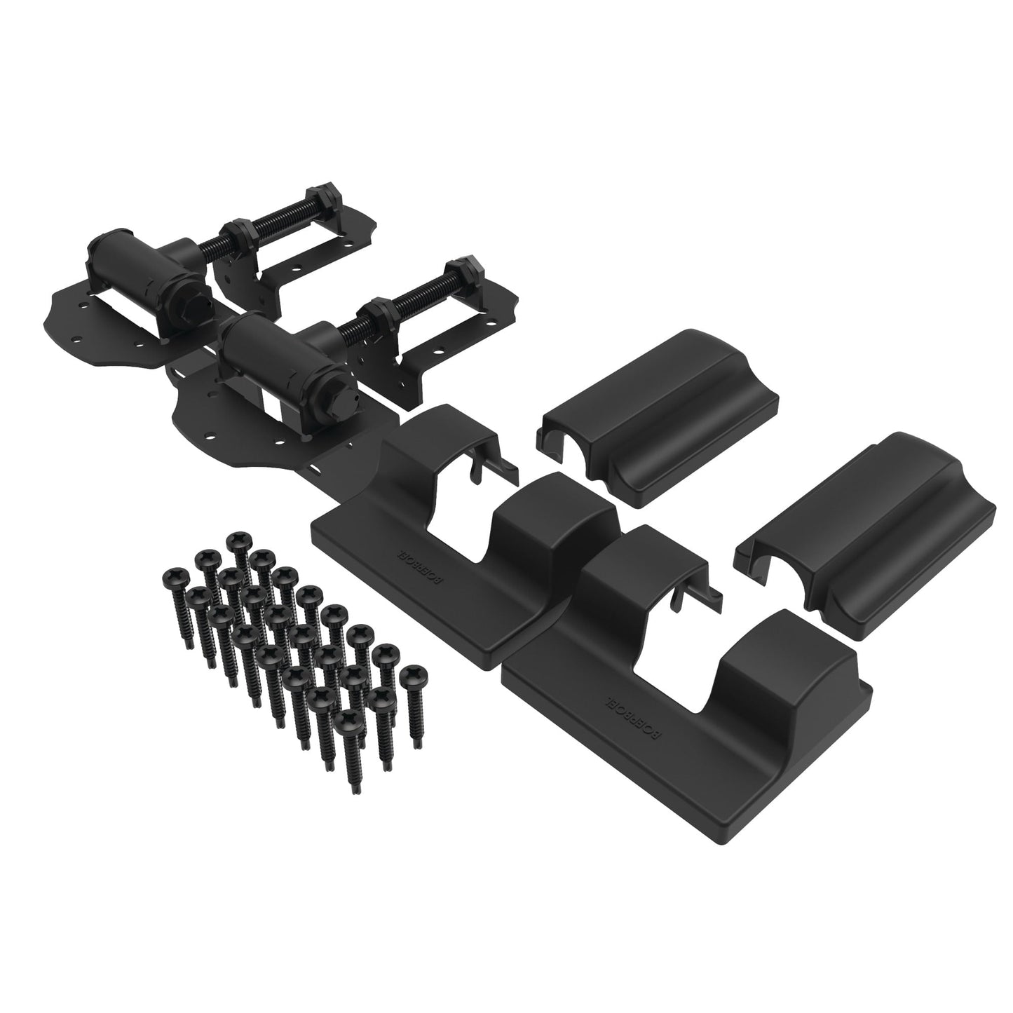 Modern Wrap Hinge - Heavy Duty-Hinges-BOL Hardware-FenceCenter