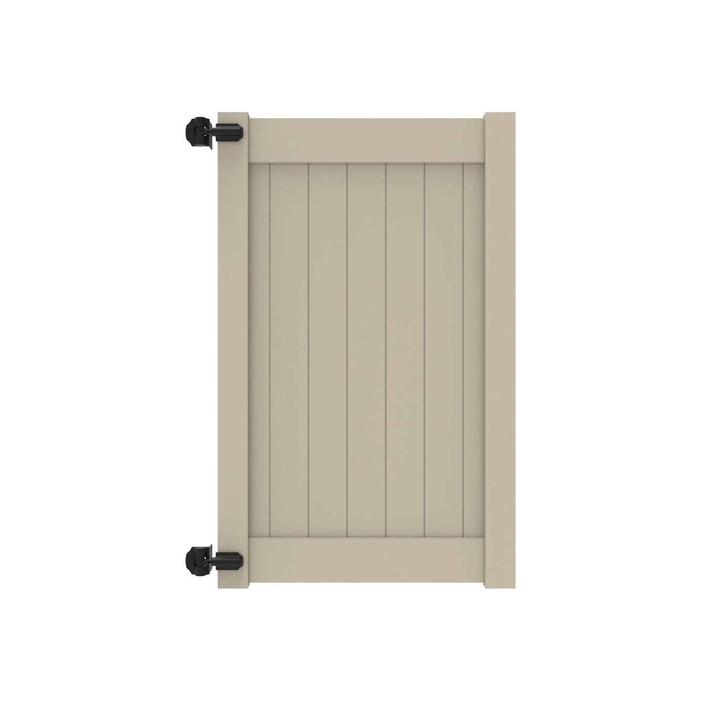 Newbury Home Series - Walk Gate - 6' x 46"-Vinyl Fence Gates-ActiveYards-Sand-FenceCenter