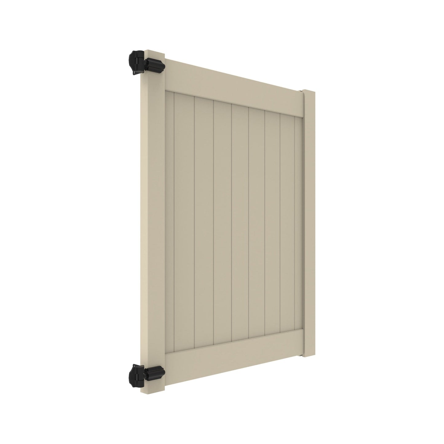 Newbury Home Series - Drive Gate - 6' x 58"-Vinyl Fence Gates-ActiveYards-FenceCenter