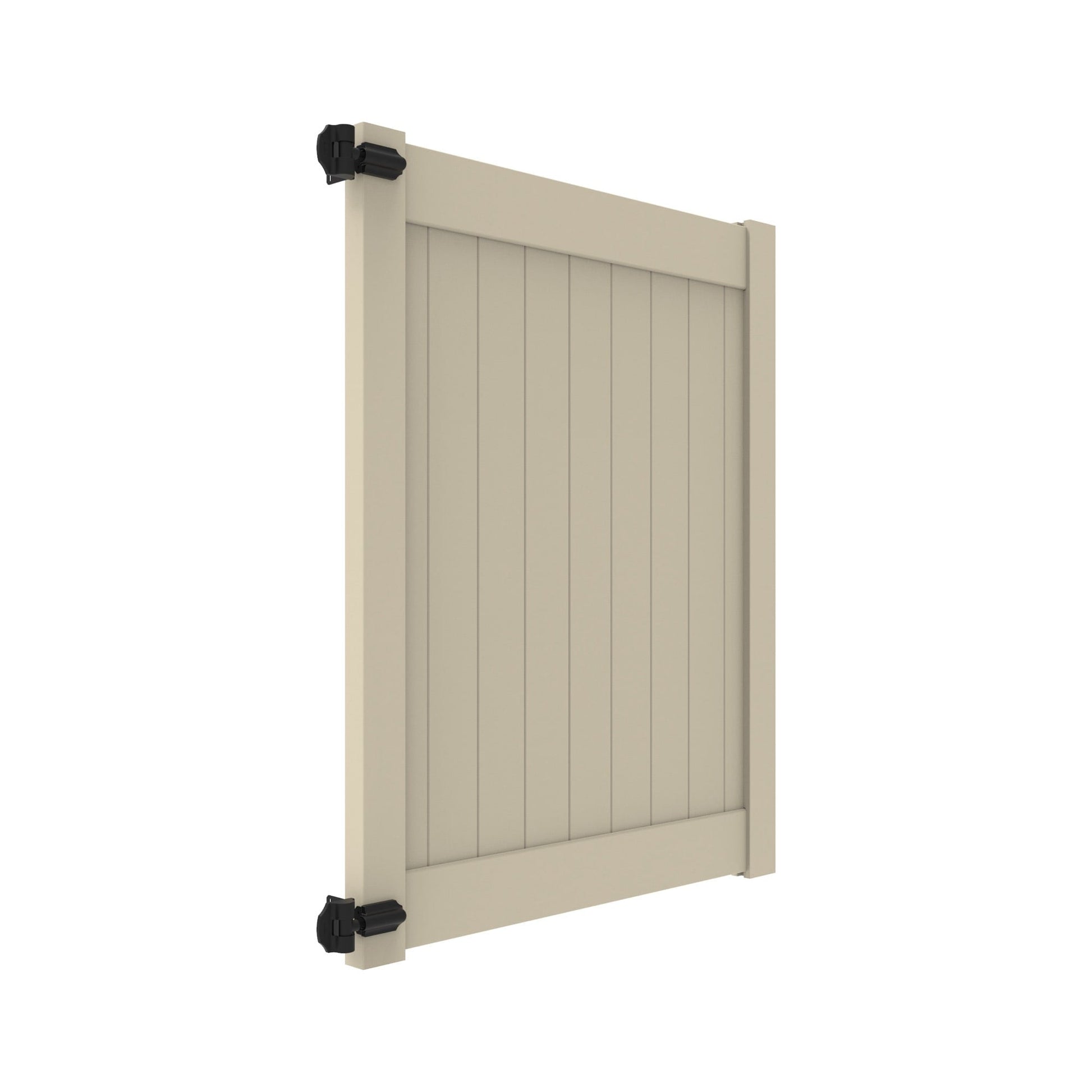 Newbury Home Series - Drive Gate - 6' x 58"-Vinyl Fence Gates-ActiveYards-FenceCenter