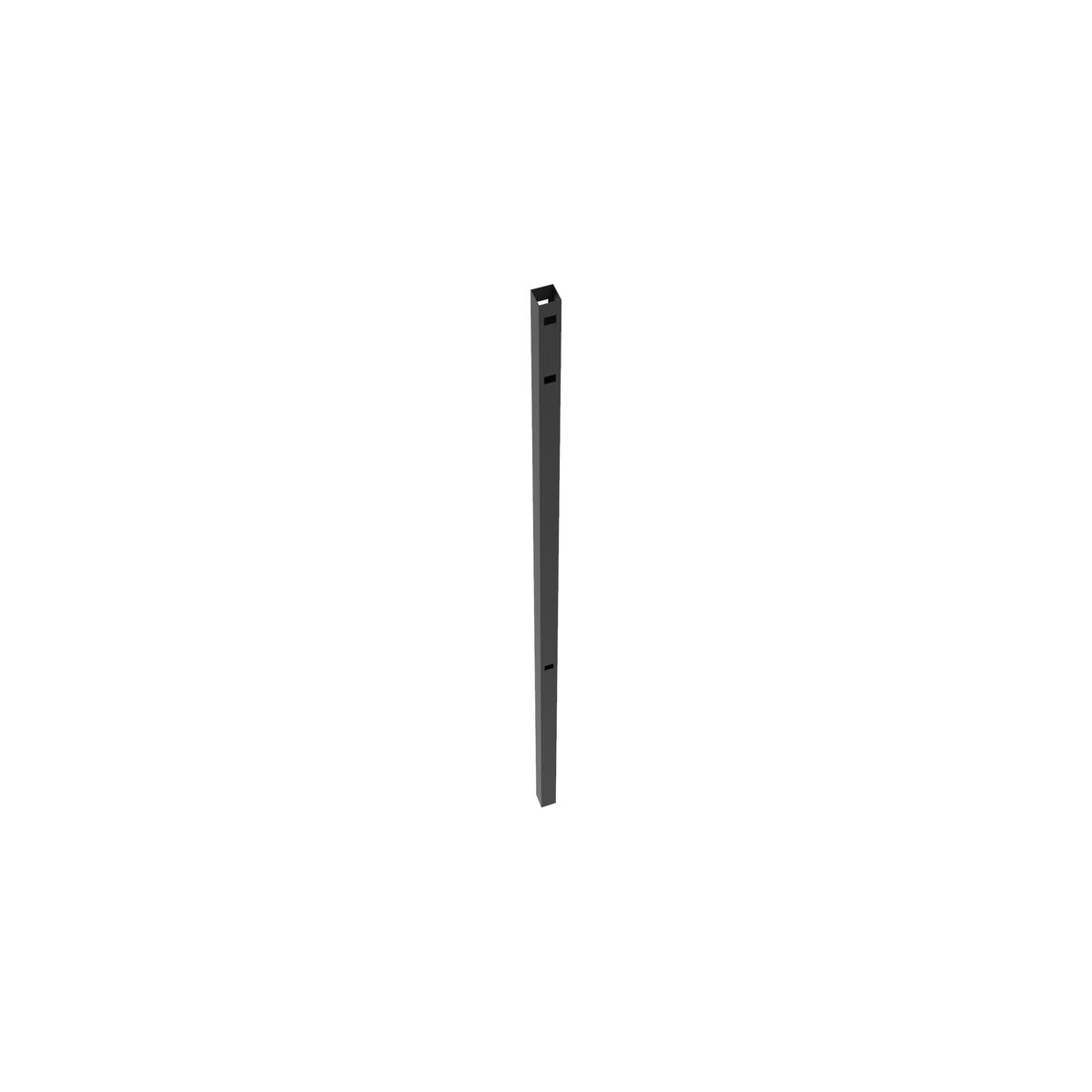 Line Post - 2" x 2" x 88" (I)-Aluminum Fence Posts-ActiveYards-FenceCenter