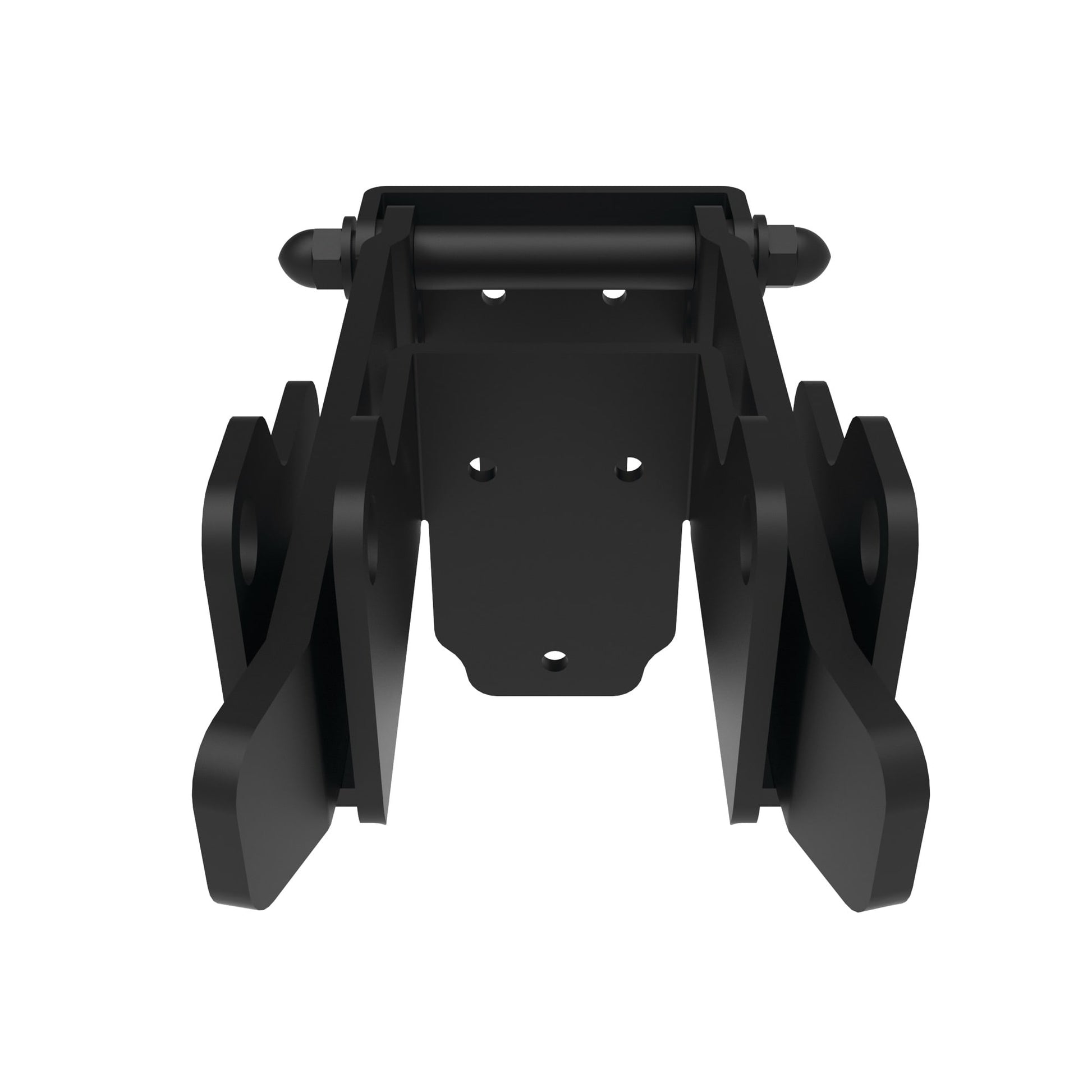 Standard Y-Latch - 2" Upright-Latches-BOL Hardware-Black-12-FenceCenter