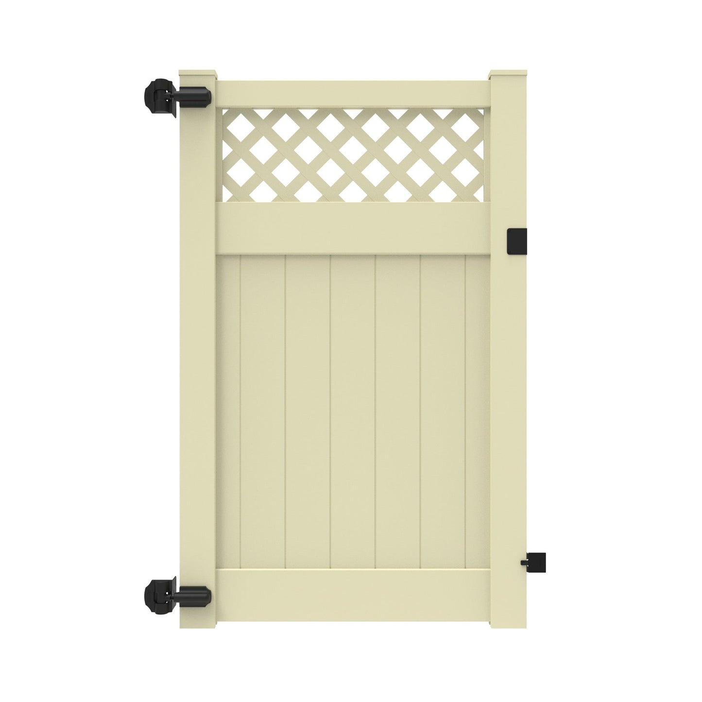 Tybee Home Series - Walk Gate - 6' x 46"-Vinyl Fence Gates-ActiveYards-Sand-FenceCenter