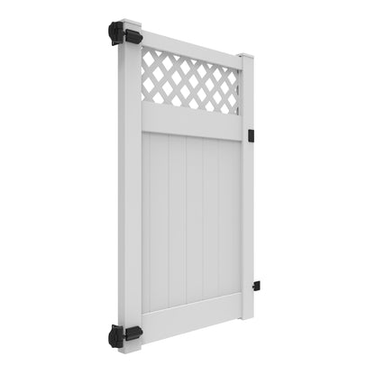 Tybee Home Series - Walk Gate - 6' x 46"-Vinyl Fence Gates-ActiveYards-FenceCenter