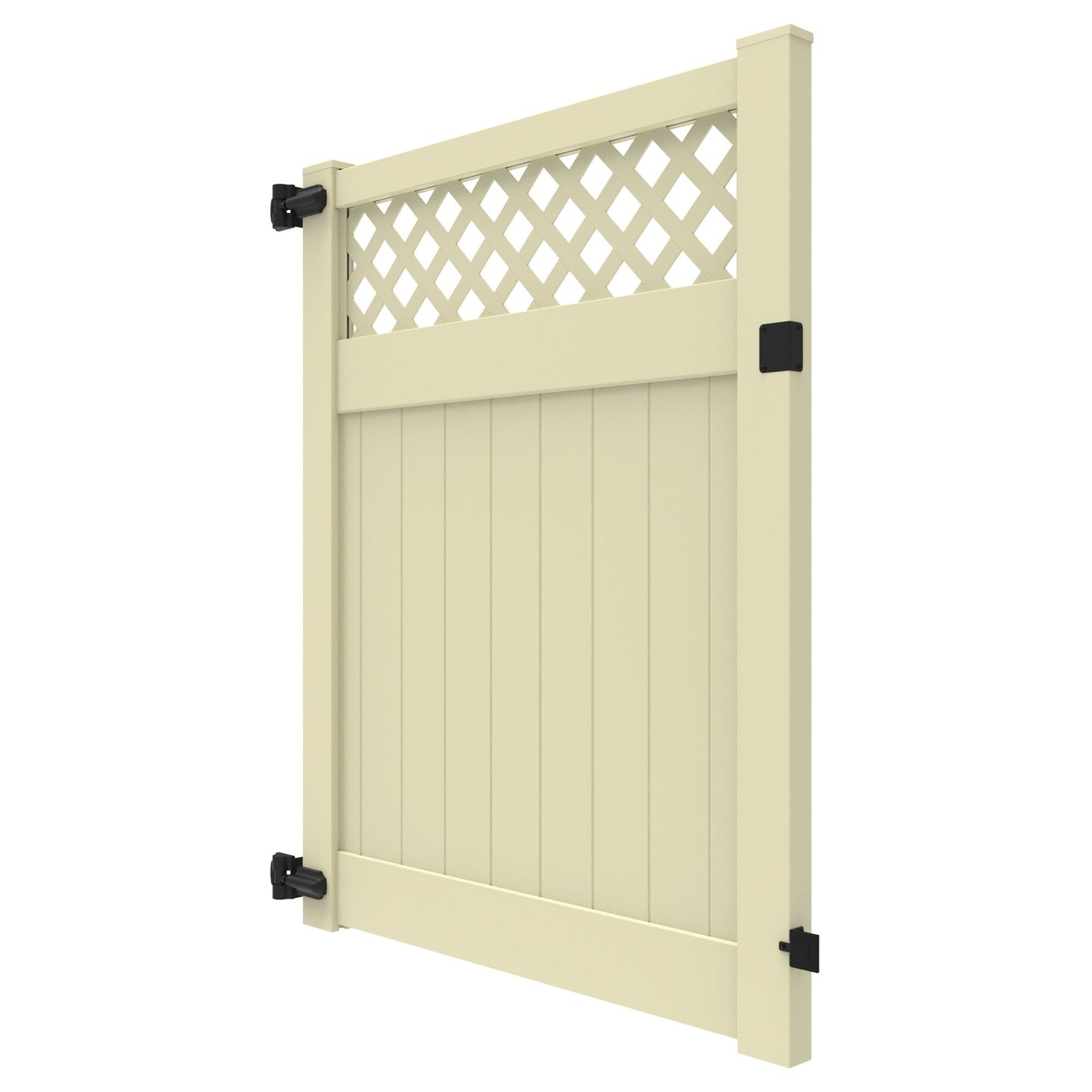 Tybee Home Series - Drive Gate - 6' x 58"-Vinyl Fence Gates-ActiveYards-FenceCenter
