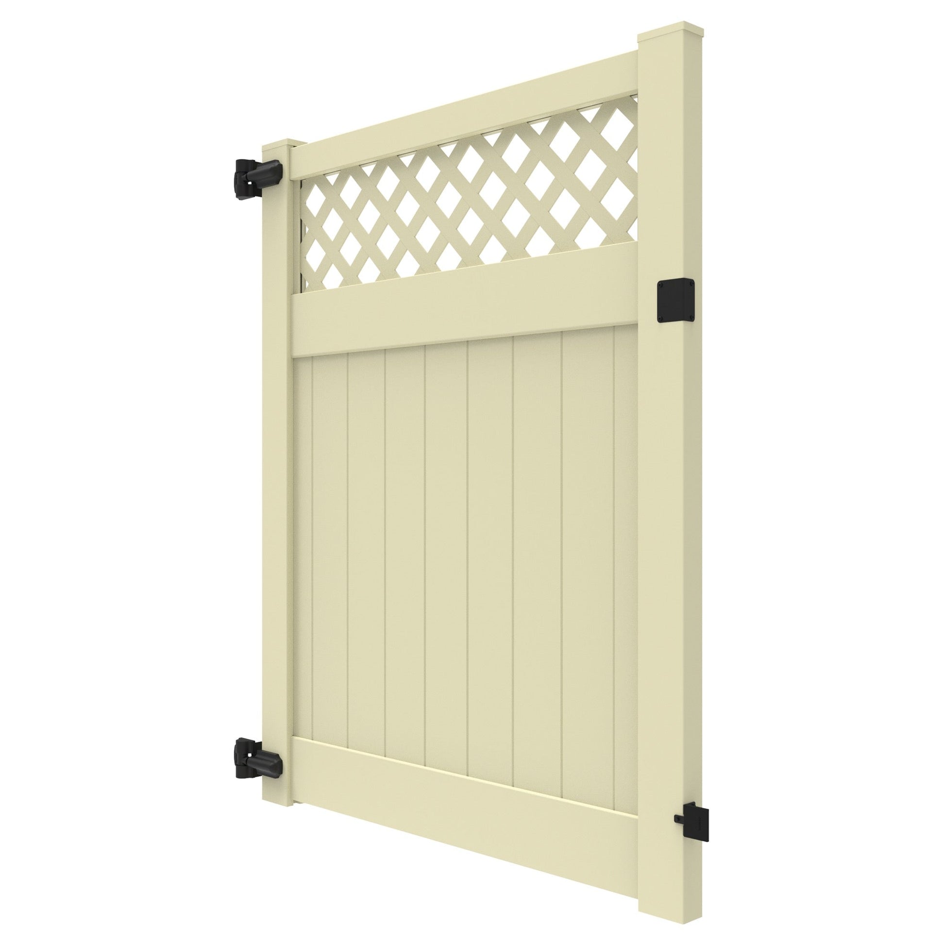 Tybee Home Series - Drive Gate - 6' x 58"-Vinyl Fence Gates-ActiveYards-FenceCenter