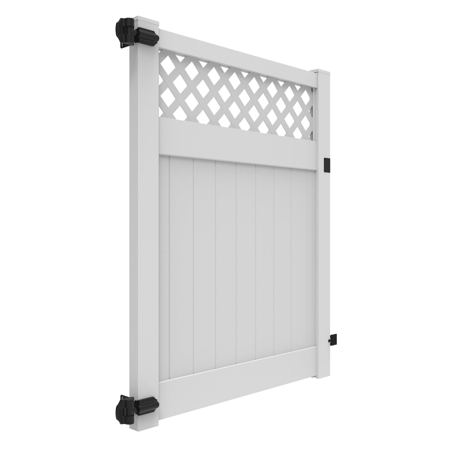 Tybee Home Series - Drive Gate - 6' x 58"-Vinyl Fence Gates-ActiveYards-FenceCenter