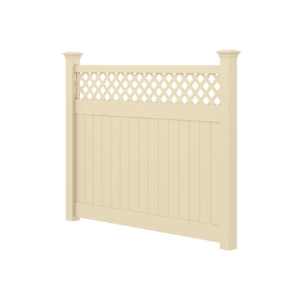 Tybee Home Series - Fence Panel - 6' x 8'-Vinyl Fence Panels-ActiveYards-FenceCenter
