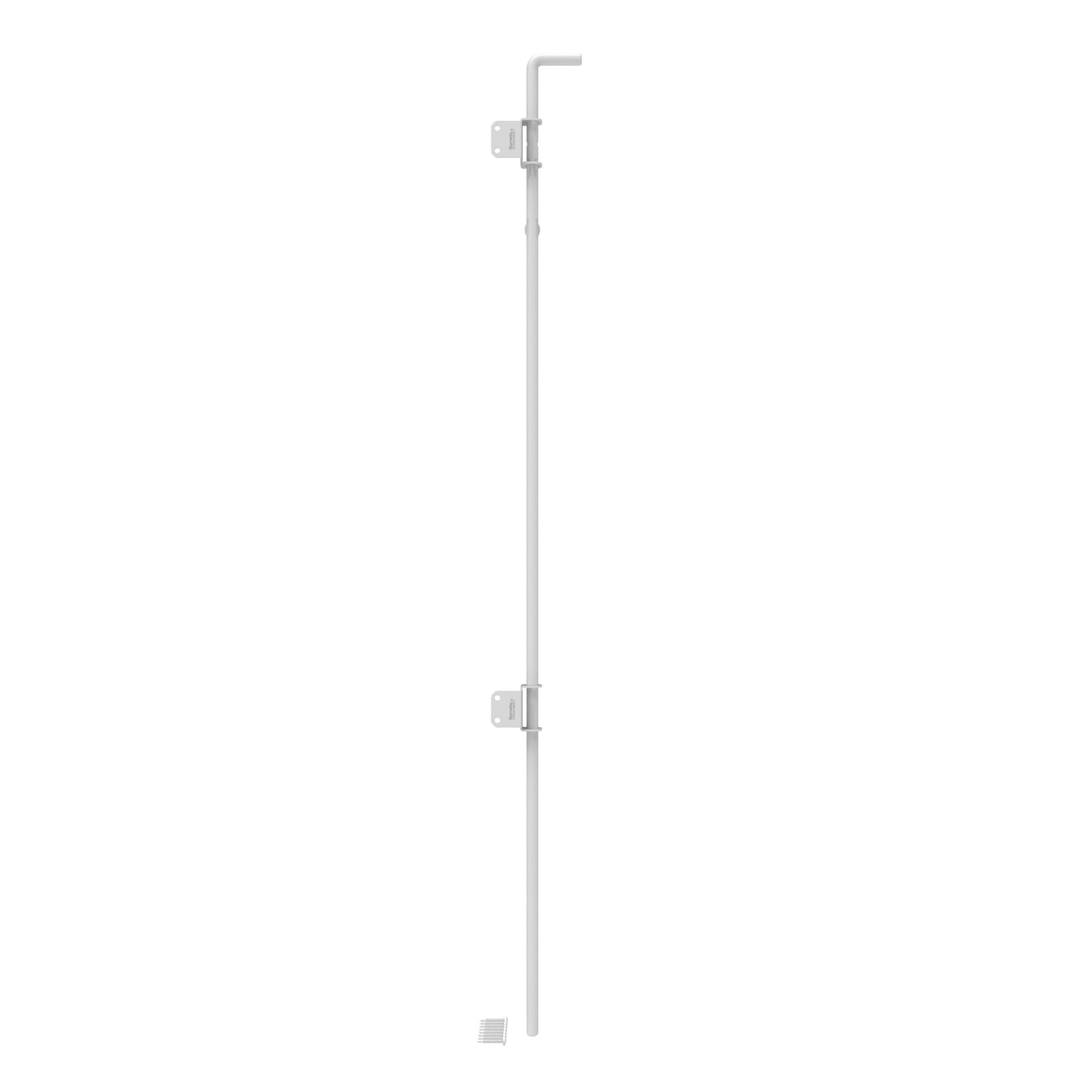Drop Rod - Heavy Duty - 48"-Drop Rods-BOL Hardware-White Stainless Steel-8-FenceCenter