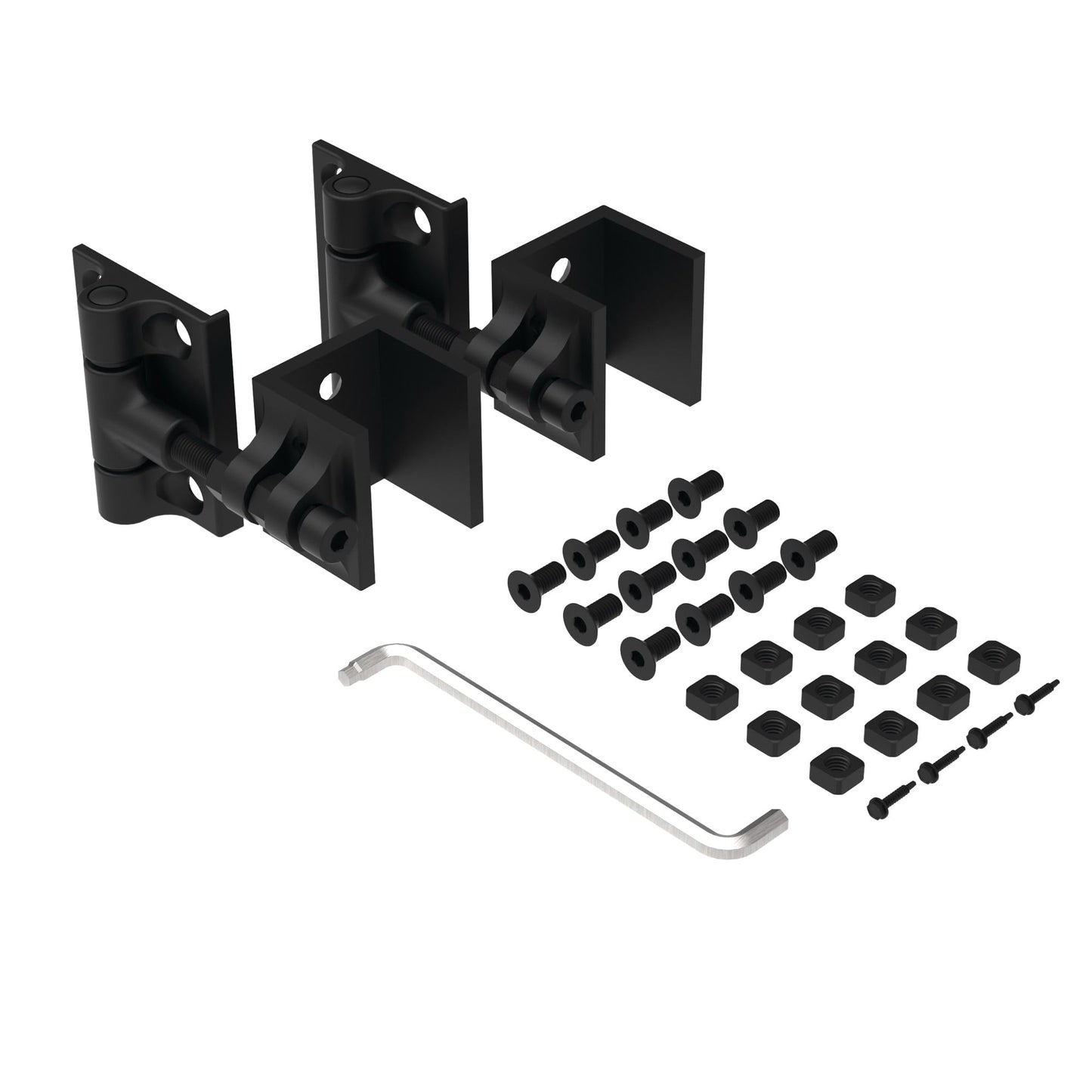 Estate Gate Hinge - 2.5" Upright-Hinges-BOL Hardware-FenceCenter