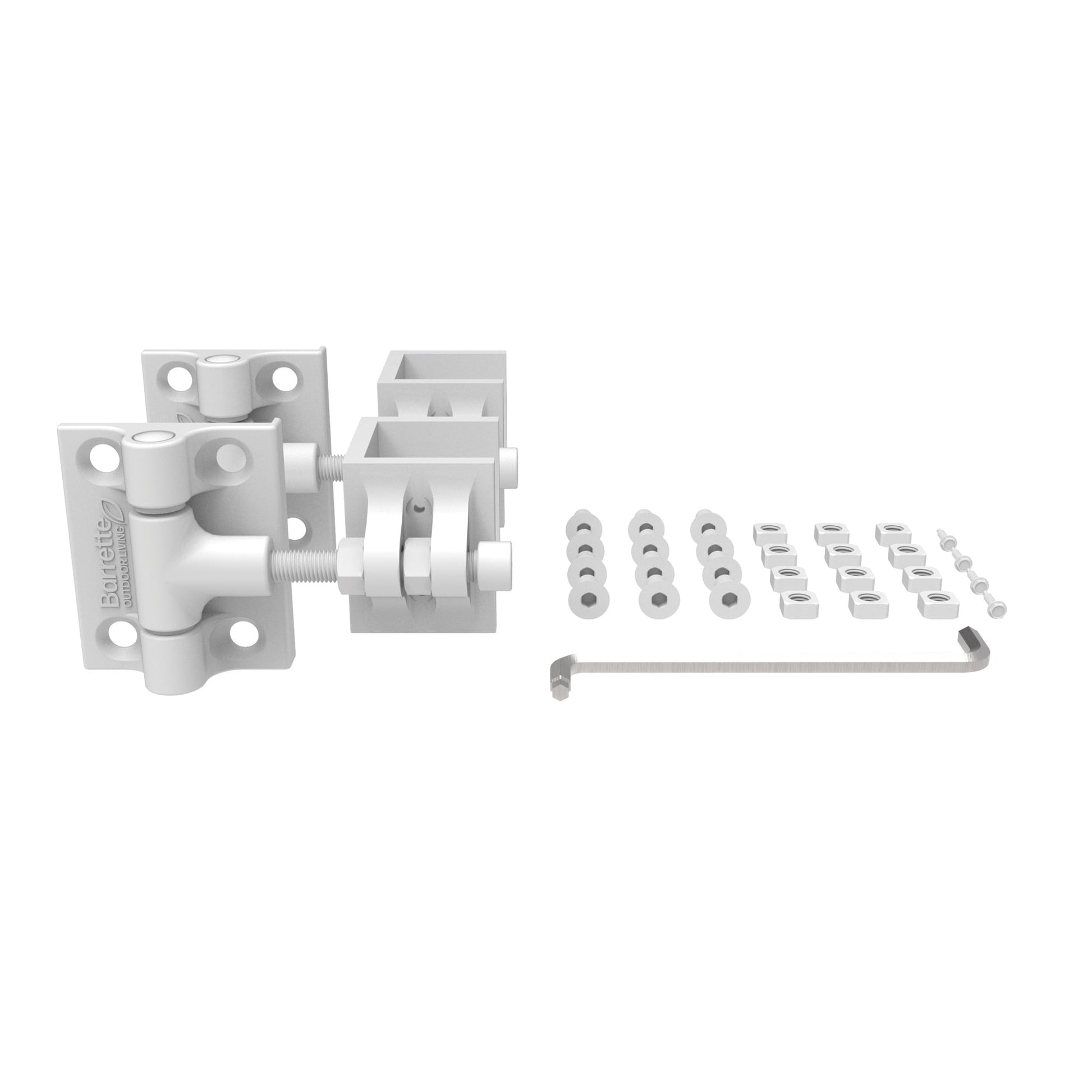 Estate Gate Hinge - 2.5" Upright-Hinges-BOL Hardware-FenceCenter