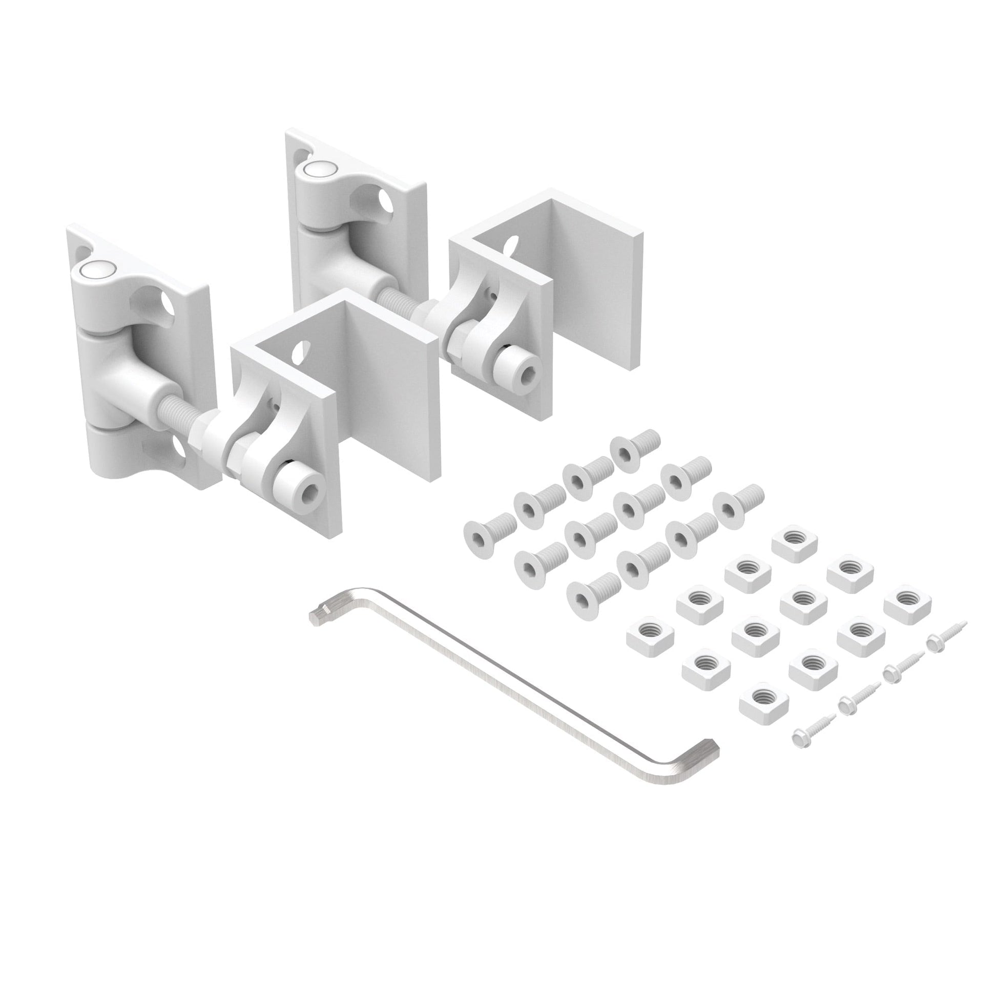 Estate Gate Hinge - 2.5" Upright-Hinges-BOL Hardware-FenceCenter