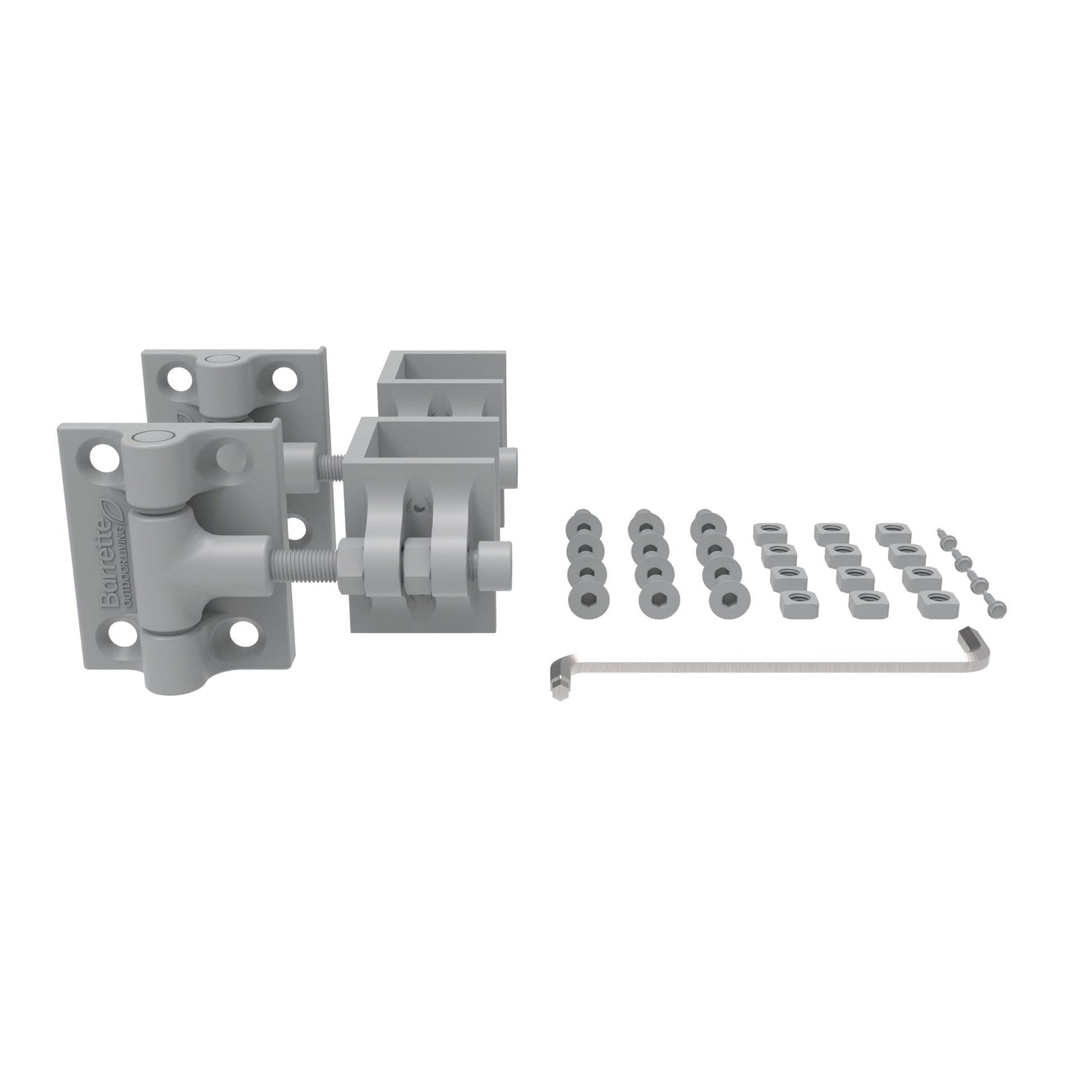 Estate Gate Hinge - 2.5" Upright-Hinges-BOL Hardware-FenceCenter