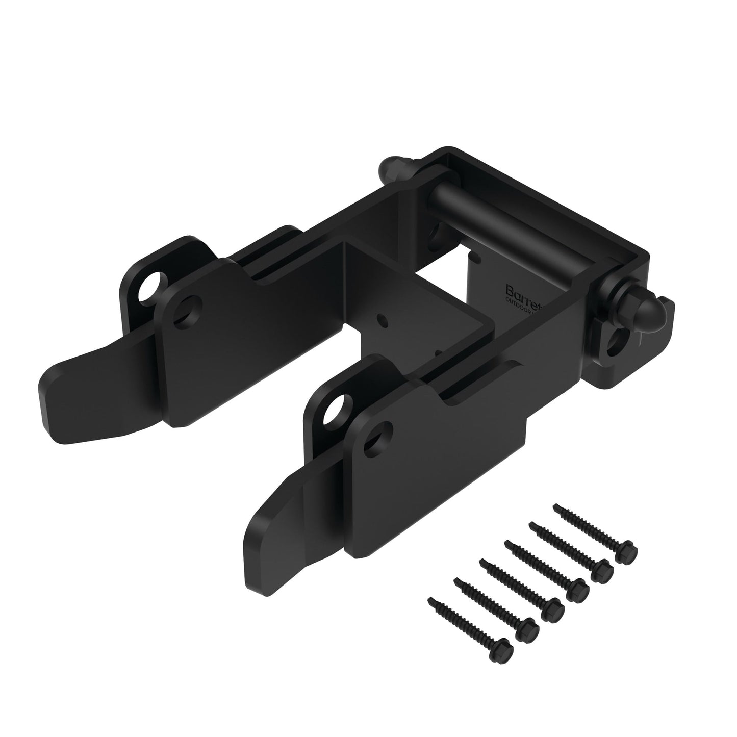 Standard Y-Latch - 2.5" Upright-Latches-BOL Hardware-Black-9-FenceCenter