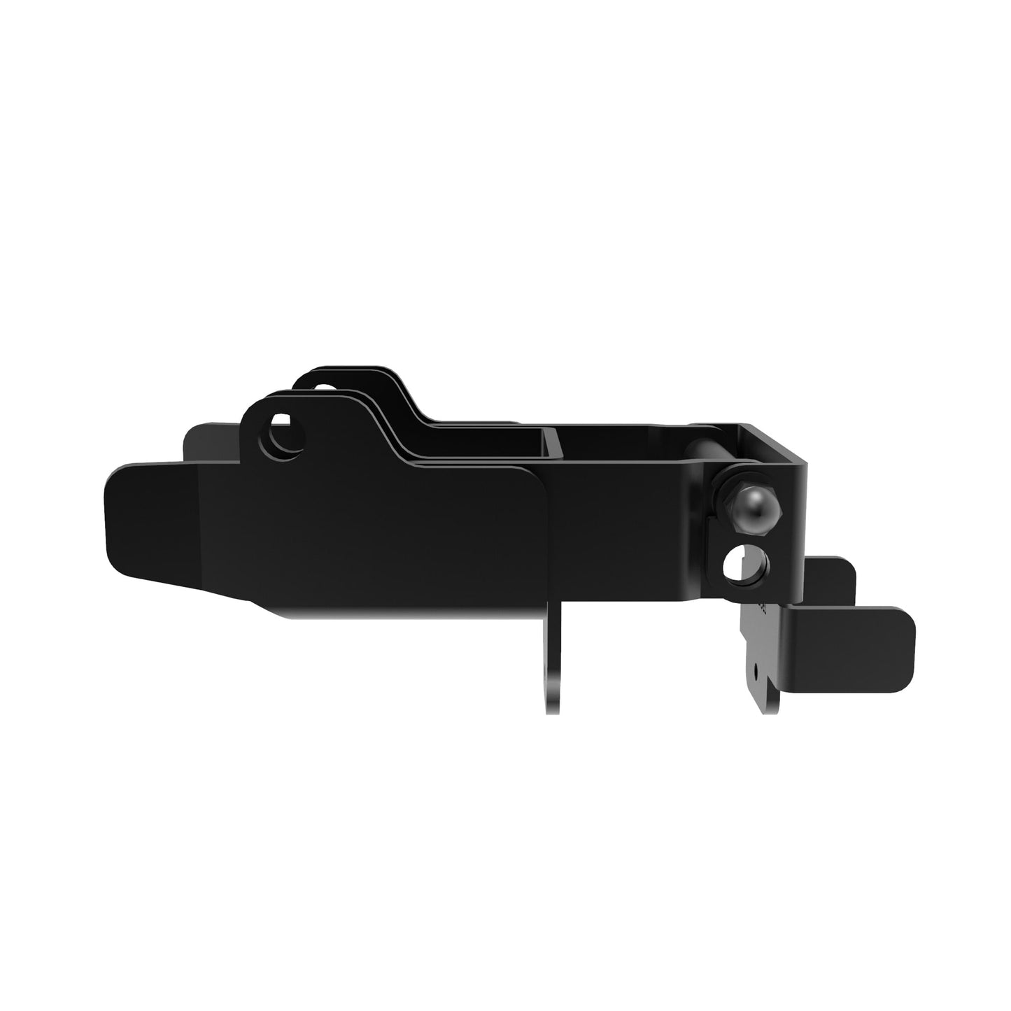 Standard Y-Latch - 2.5" Upright-Latches-BOL Hardware-Black-9-FenceCenter