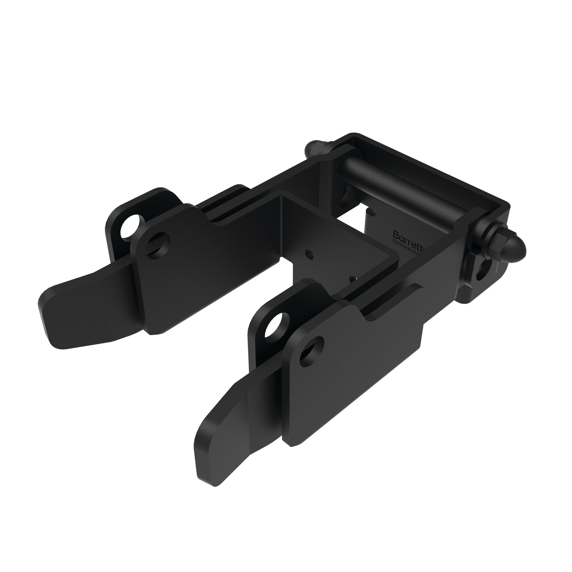 Standard Y-Latch - 2.5" Upright-Latches-BOL Hardware-Black-9-FenceCenter