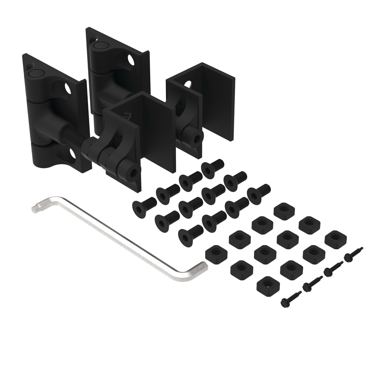 Estate Gate Hinge - 2" Upright-Hinges-BOL Hardware-FenceCenter