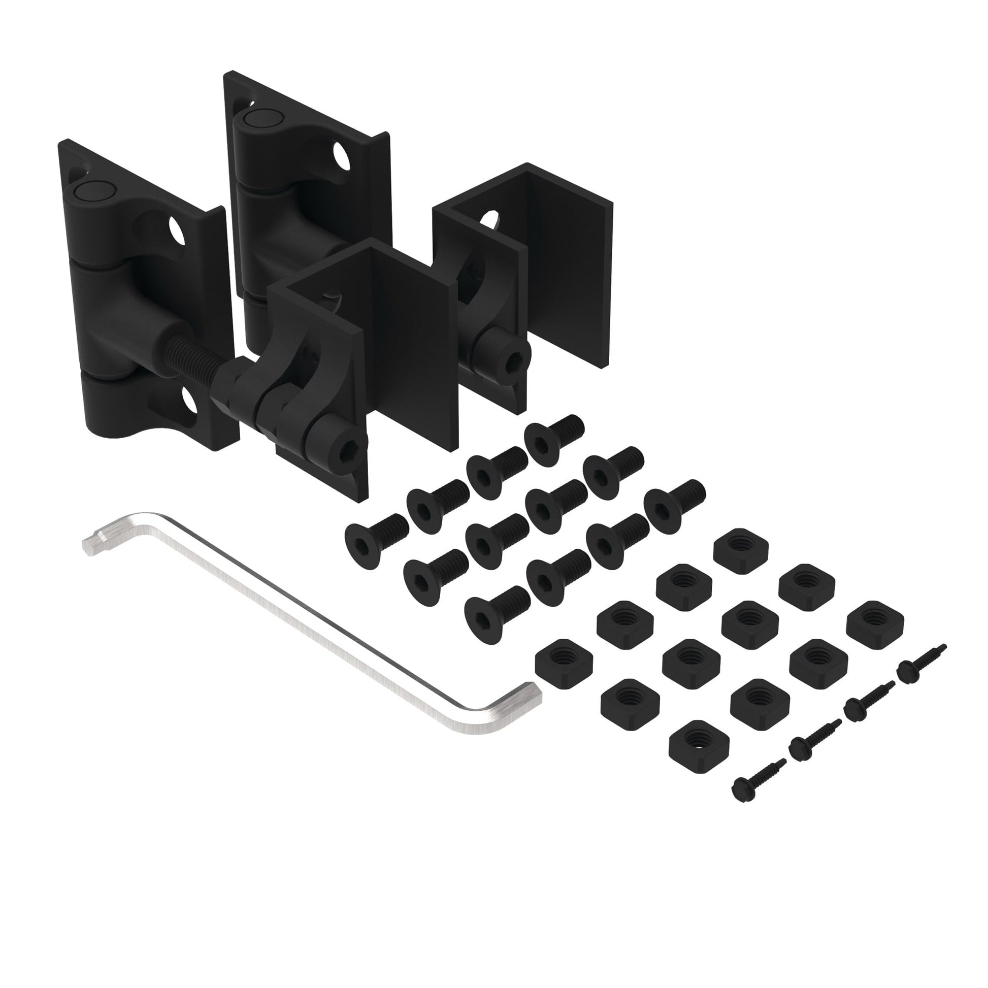 Estate Gate Hinge - 2" Upright-Hinges-BOL Hardware-FenceCenter