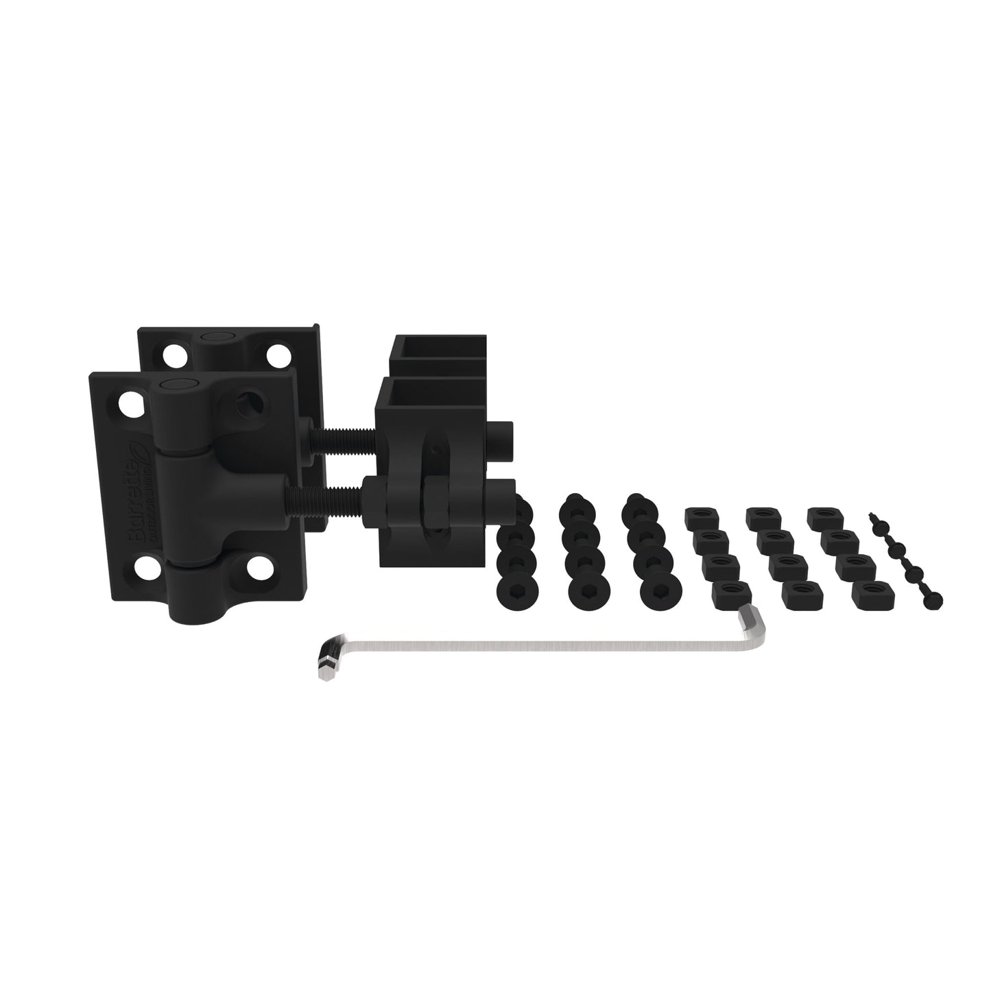 Estate Gate Hinge - 2" Upright-Hinges-BOL Hardware-FenceCenter