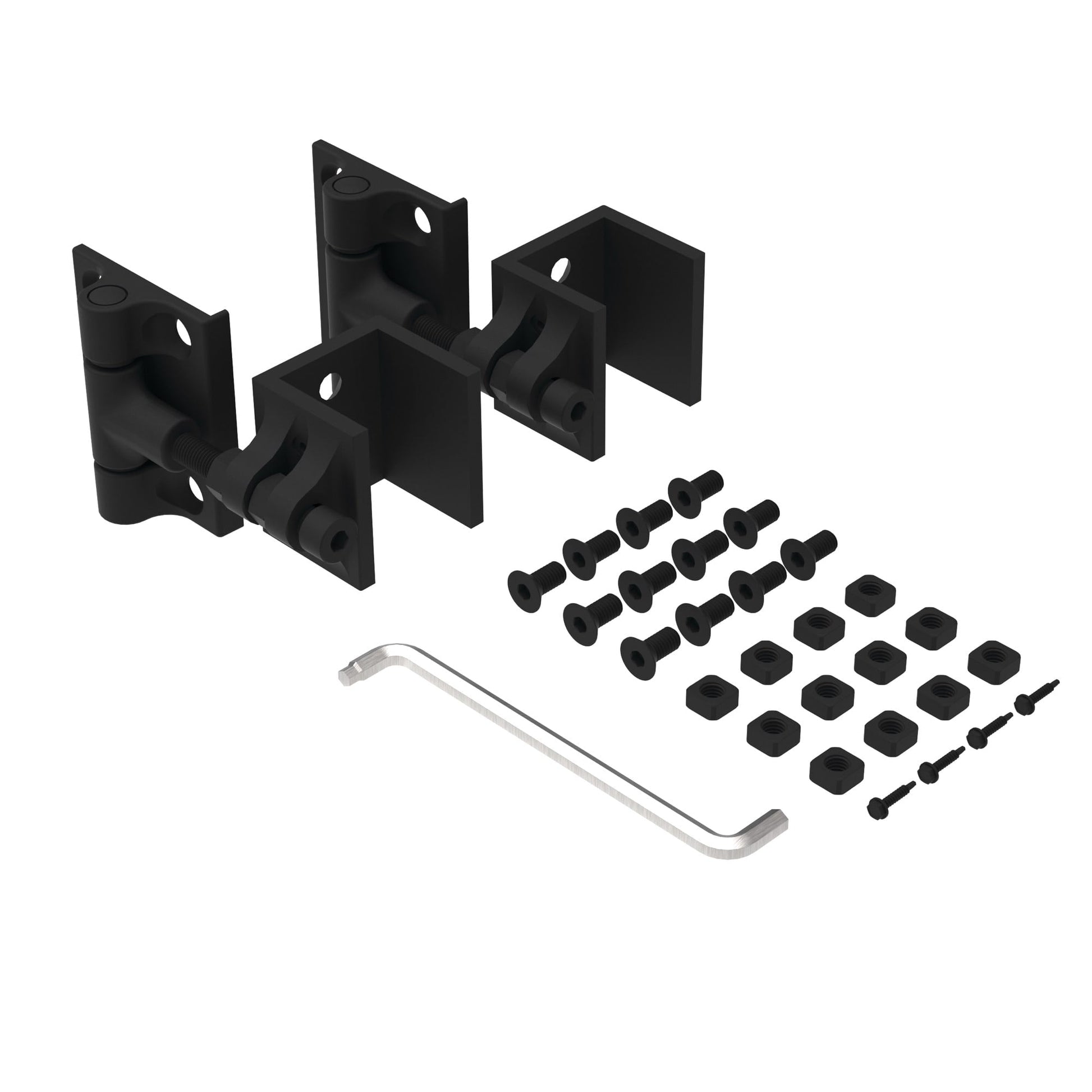 Estate Gate Hinge - 2.5" Upright-Hinges-BOL Hardware-FenceCenter