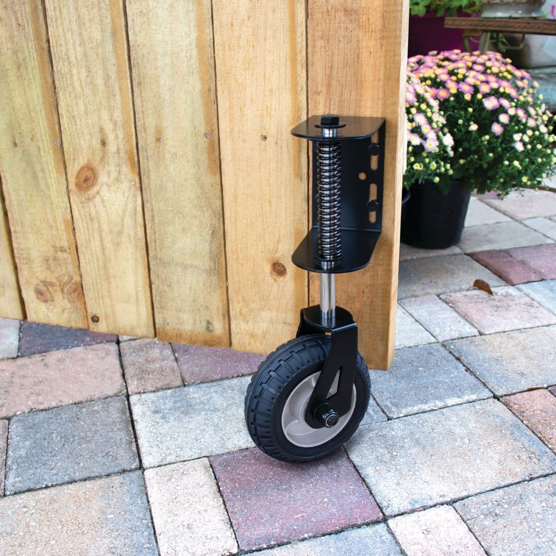 Gate Wheel - Heavy Duty-Accessories-BOL Hardware-Black-6-FenceCenter