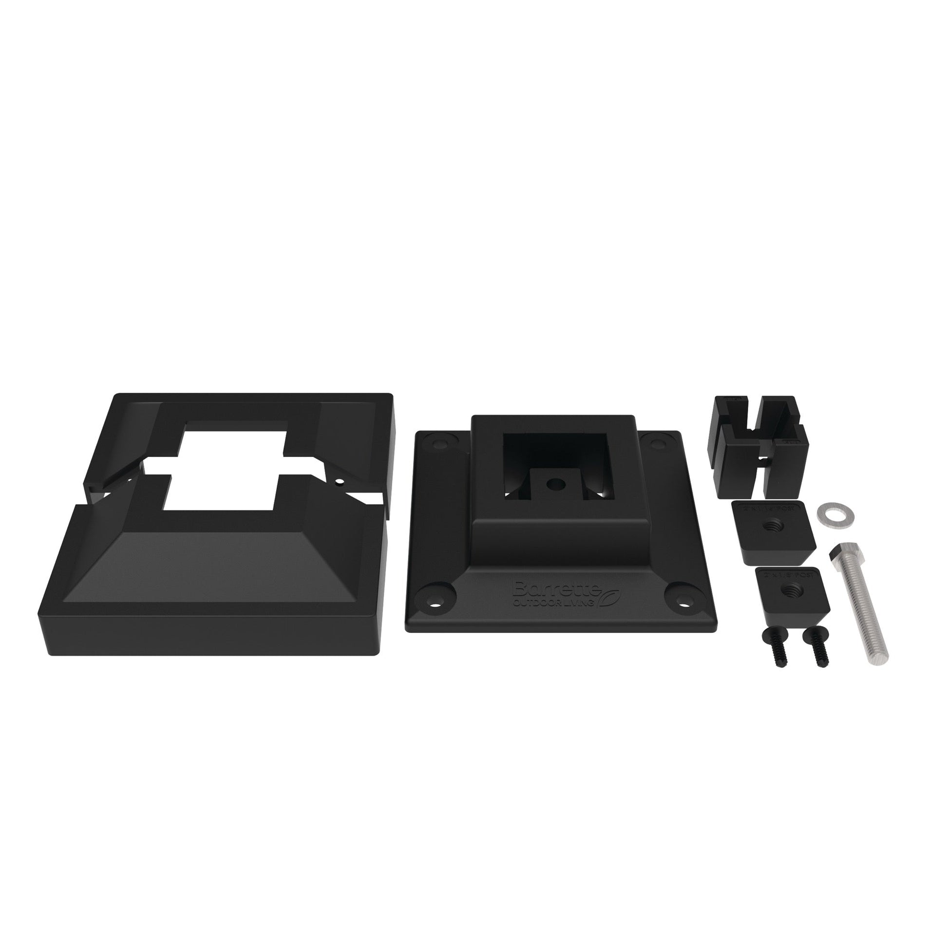 Surface Mount & Cover G2 - 2"-Accessories-BOL Hardware-FenceCenter