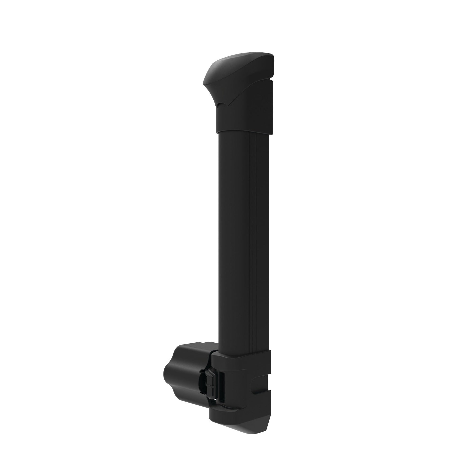 Pool Safety Latch - Locking - Compact-Latches-BOL Hardware-Black-9-FenceCenter