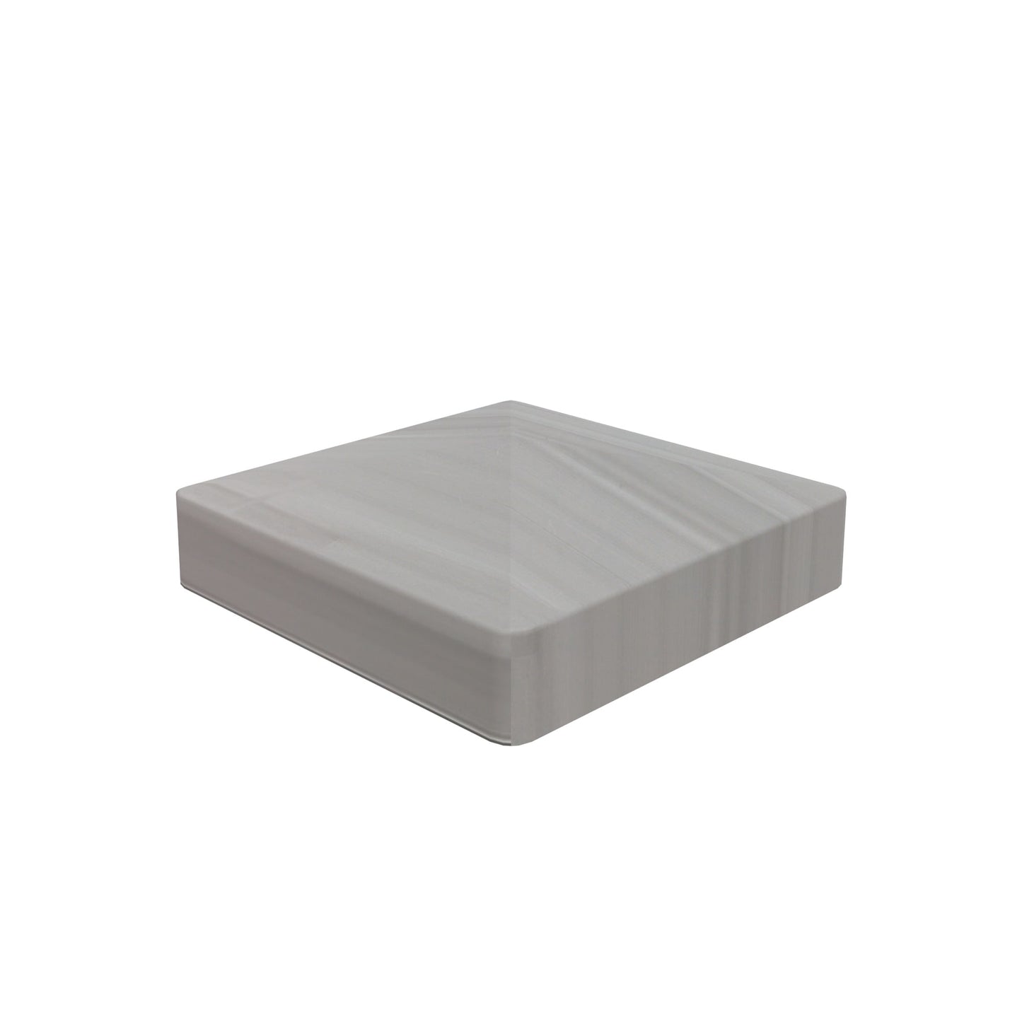 Pyramid Post Cap - 5" x 5"-Fence Post Caps-ActiveYards-Gray-FenceCenter
