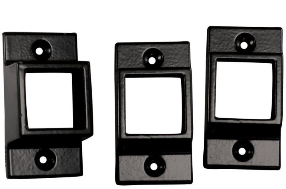 Wall Mount Rail Brackets - 1"x1"  (3 pack)