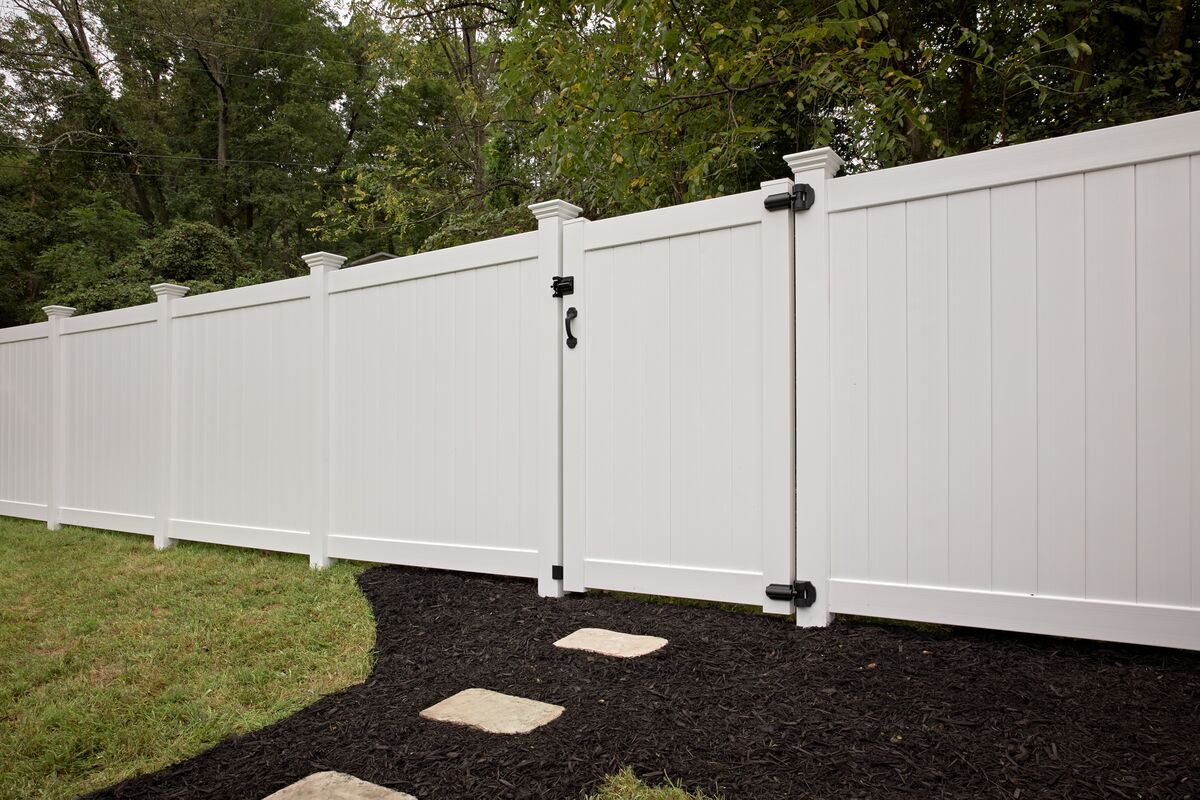 Dogwood Harbor Series - Walk Gate - 6' x 46"-Vinyl Fence Gates-ActiveYards-FenceCenter